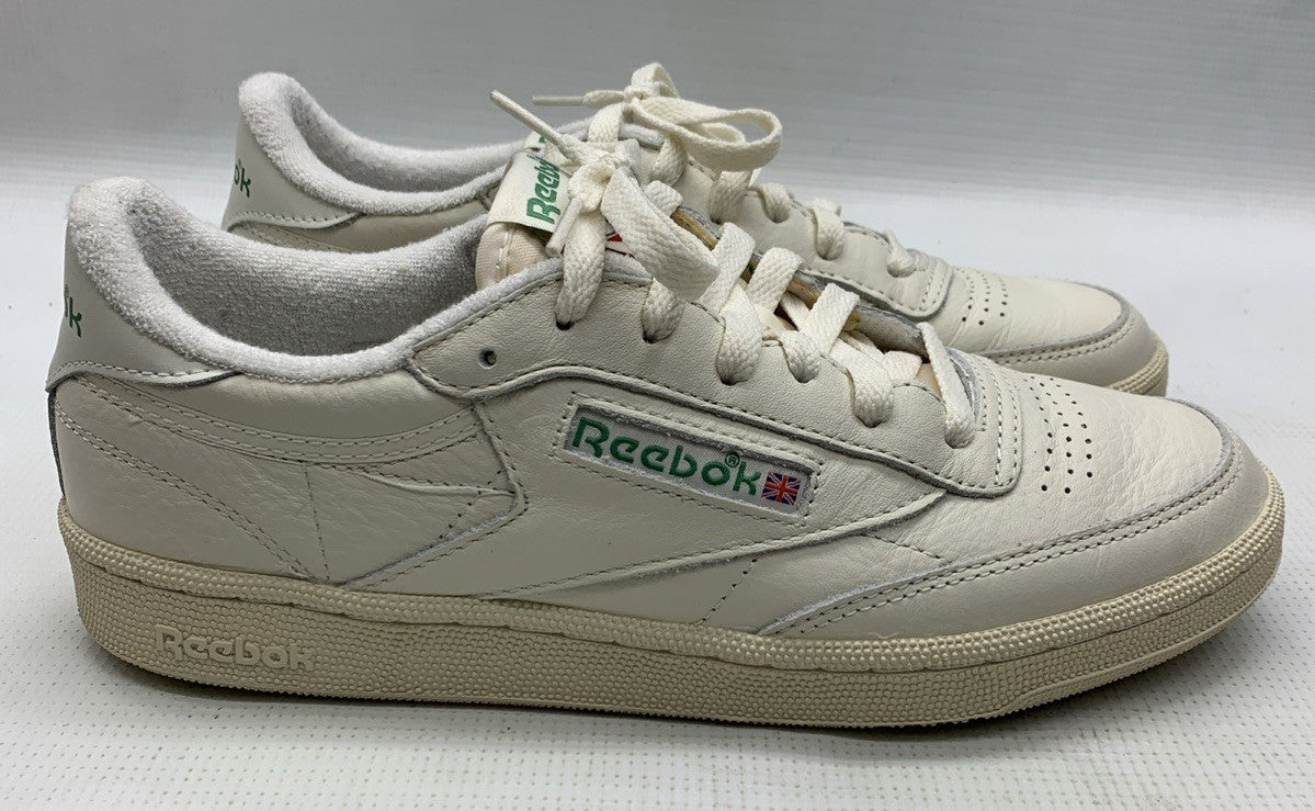 Reebok Club C 85 Vintage DV6434 Sneaker Unisex White Leather Tennis Shoes 9.5