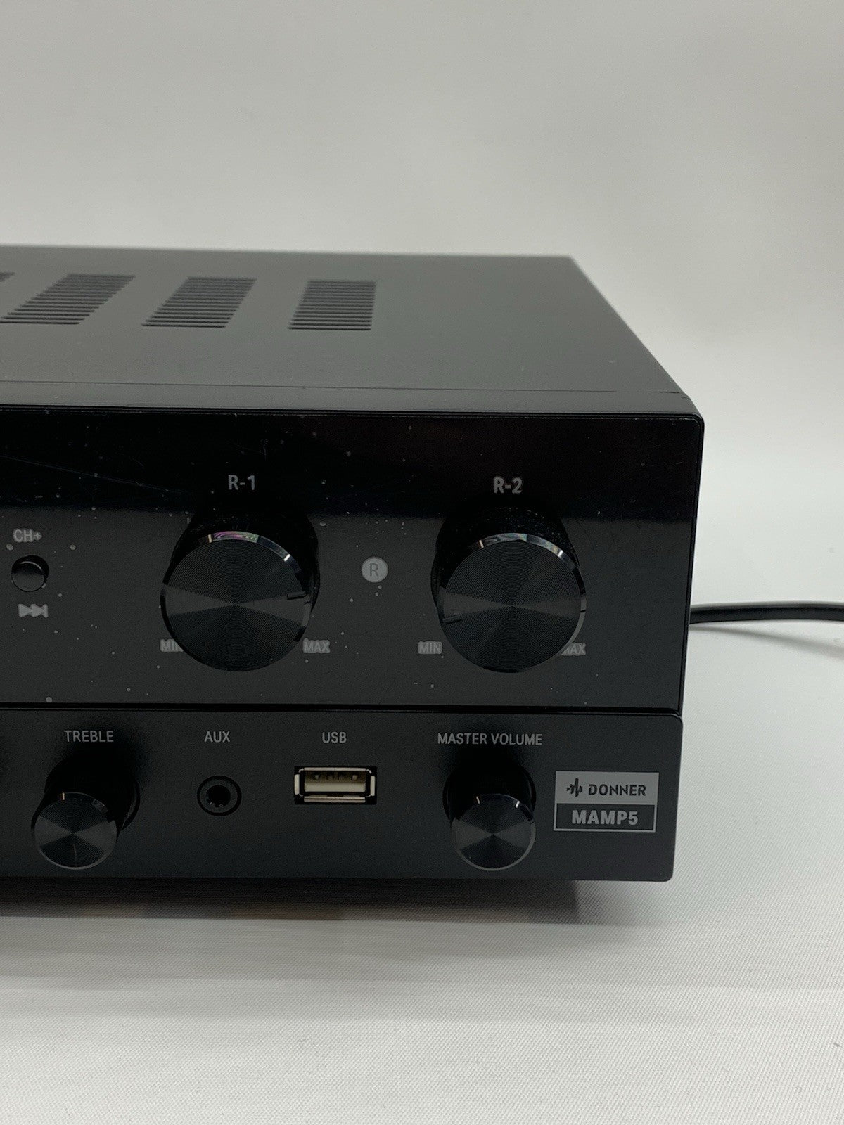 Donner MAMP5 600W Audio Power Amplifier Receiver 4 Channel Bluetooth HiFi Amp
