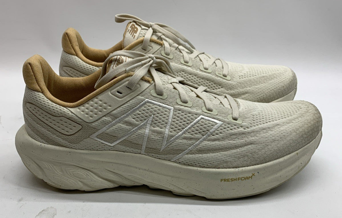 New Balance Fresh Foam X Women's Running Shoes Beige W108013A Size 12 Lace-up