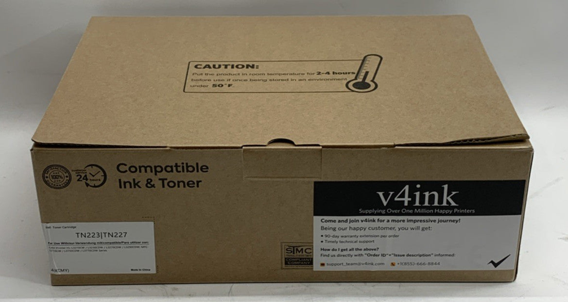 4PK High Yield For Brother TN227 TN223 Toner MFC-L3770CDW HL-L3270CDW L3290CDW