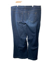 Jessica Simpson True Love Wide Leg Trouser Jeans Women's Plus Size 22W Dark Wash