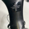 Nine West Womens Reina Black Faux Leather Heels Sandal WNREINA3 Shoes Size 9M