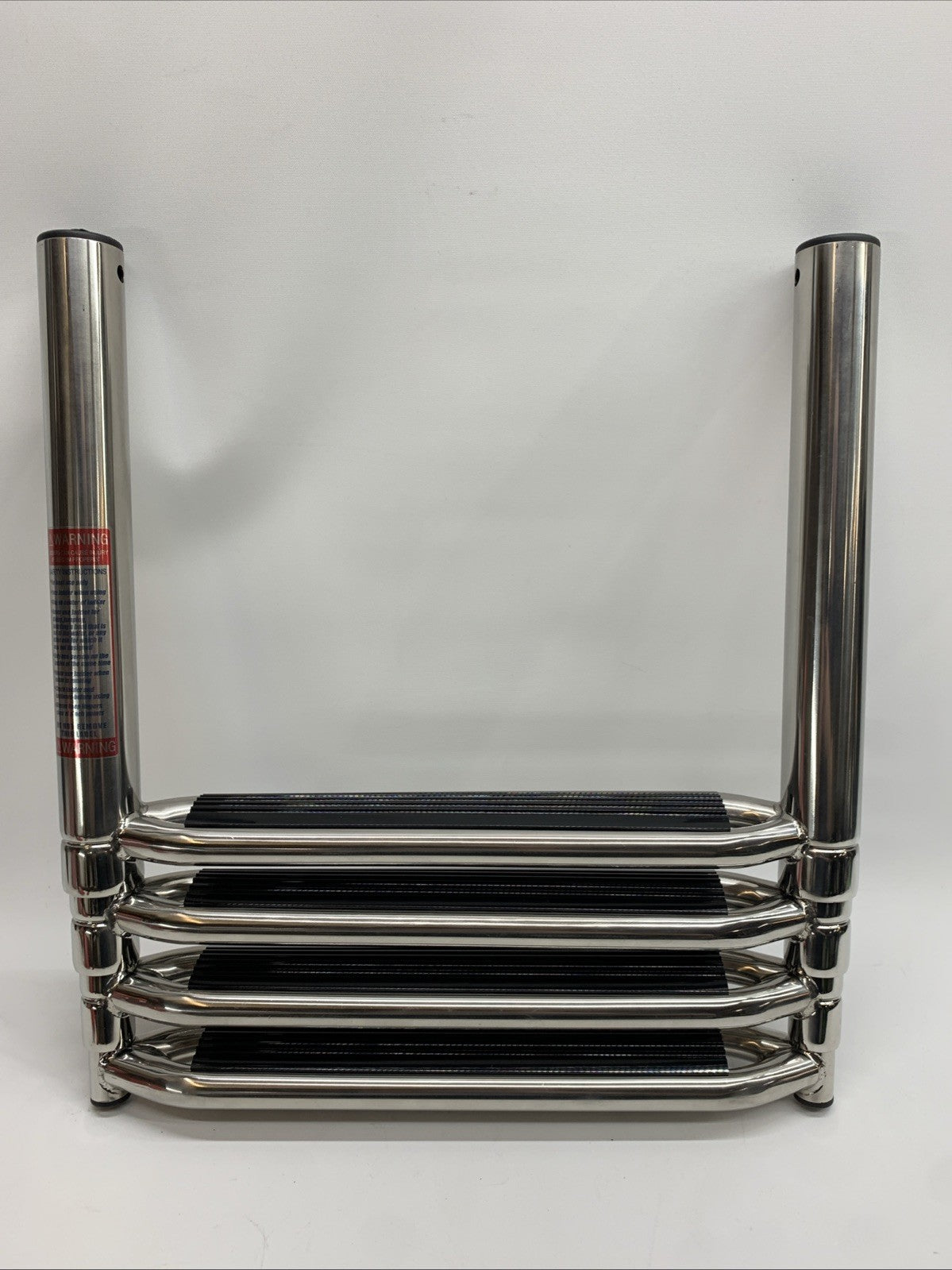 316 Stainless Steel 4 Step Marine Boat Folding Telescoping Ladder Yacht Ladder