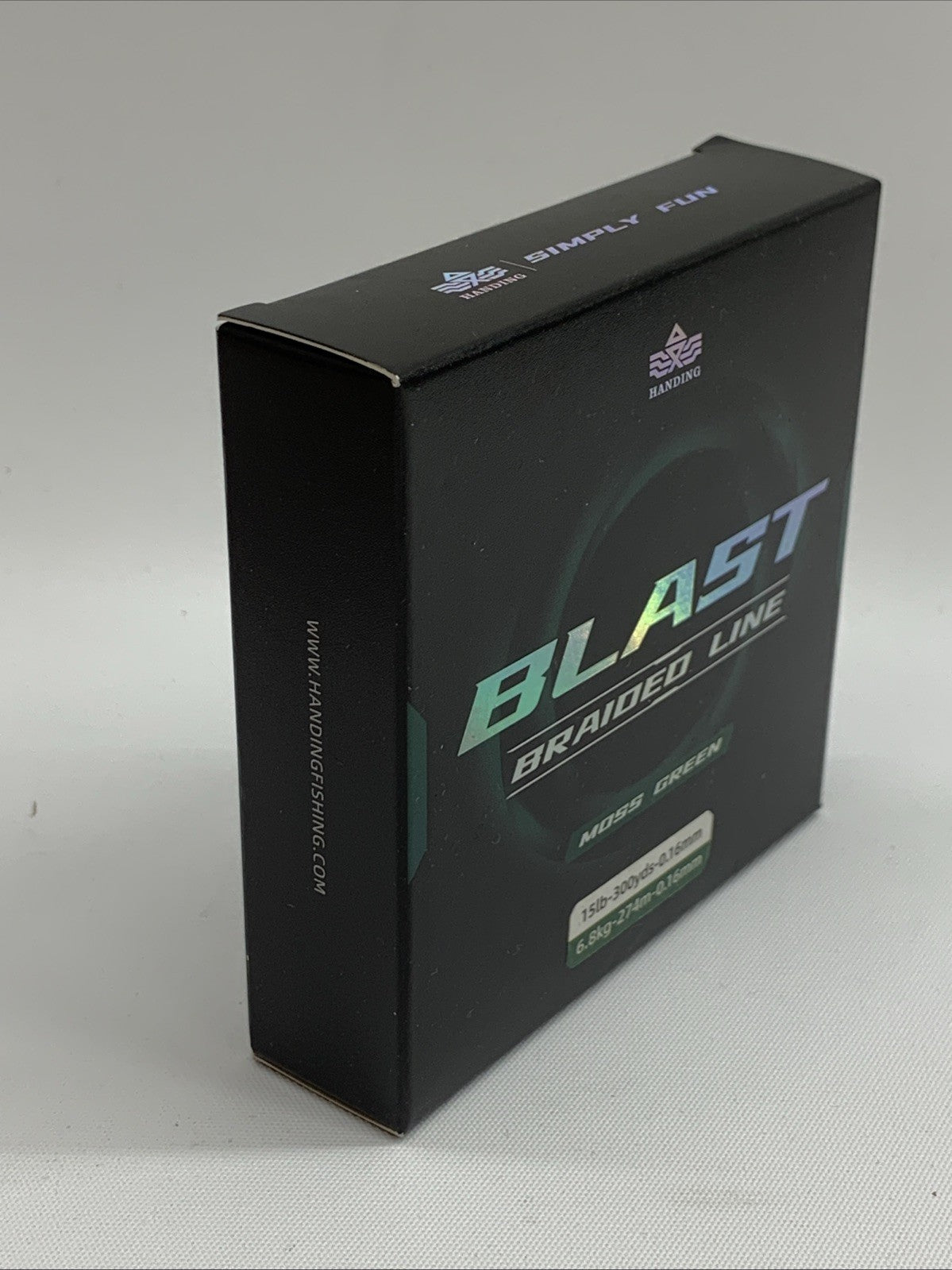 Blast Braided Fishing Line Ultra-Thin Diameter 15lb - 300yds 0.16mm Moss Green