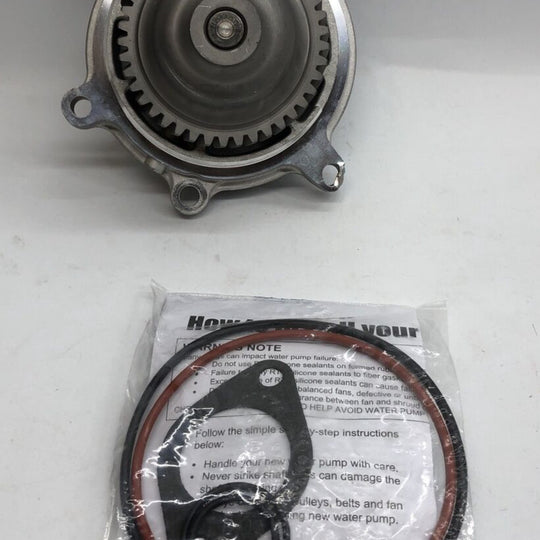 Acdelco 252-838 Engine Water Pump  Grey Iron, Standard Impeller, 8 Vane, Gear