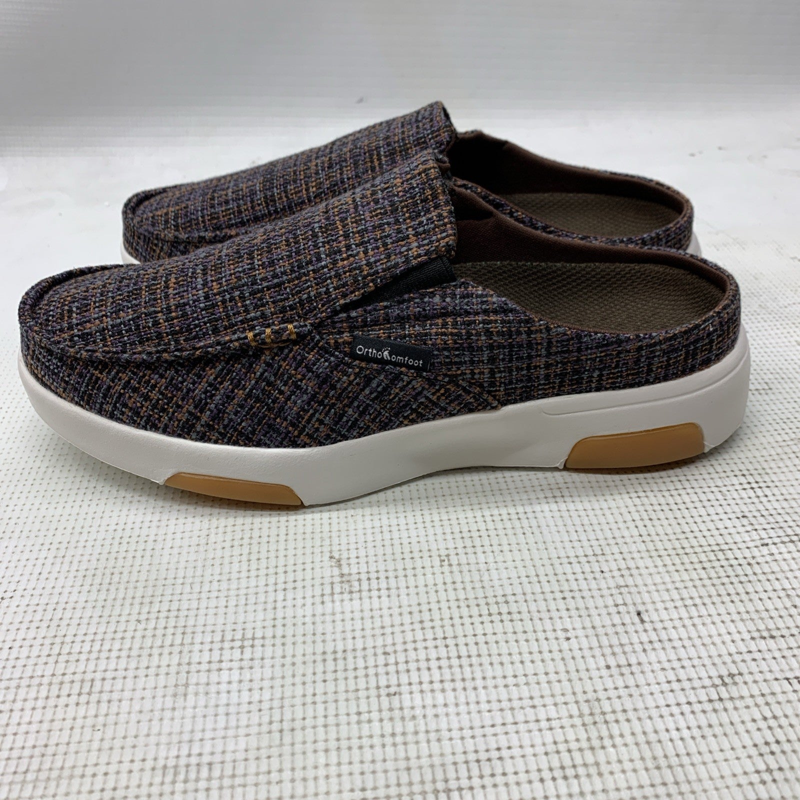OrthoComfoot Women's Orthopedic Slip-On Loafers Walking Shoes Size 8 Casual