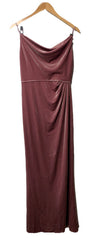 Adrianna Papell Cowl Neck Gown Special Occasion Dress Party Elegant Party Size 4