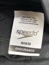 Speedo Women's Swimsuit Bottom Jammer Mid Length Size M Pull On Black Durable