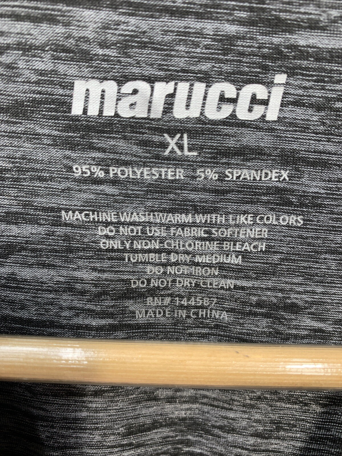 Marucci Extra Large Men's Crossover Marveled Tee Black Short Sleeve T-shirt