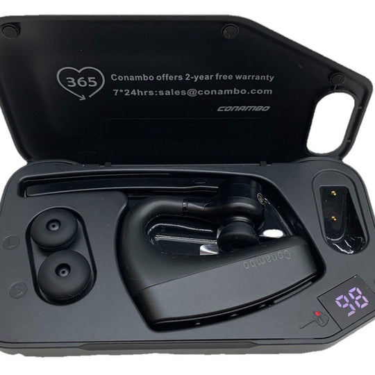 Conambo K10C Bluetooth Headset Suite CVC 8.0 Dual Mic Noise Cancelling Wireless