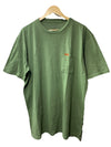 PENDLETON Men's Classic Short sleeves Shirt w/Green Pocket RG1201-74532 Size XL