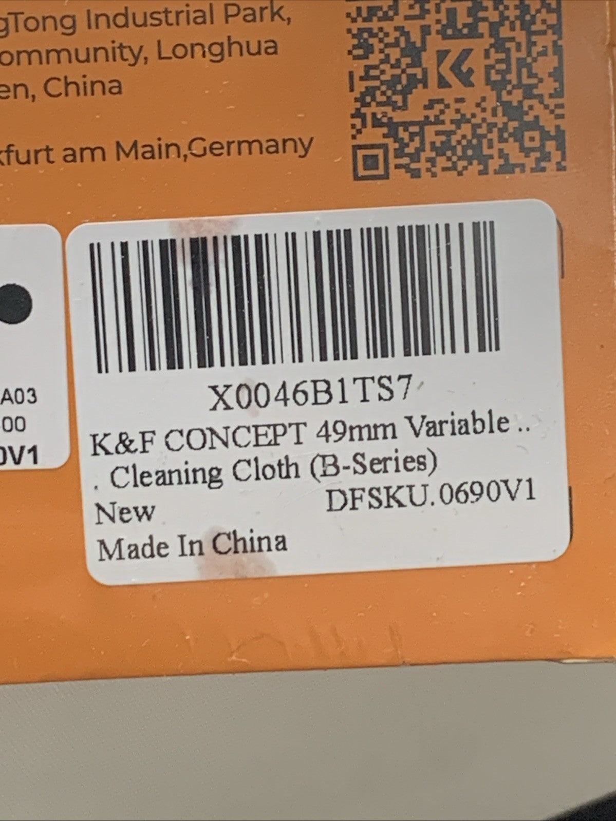 K&F CONCEPT Nano-B Series Lens Filter Variable ND2-400 49MM for Camera Lens