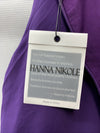 Hanna Nikole Women's Plus Size Guest Dress with Jacket 2 Piece Size 20W Purple