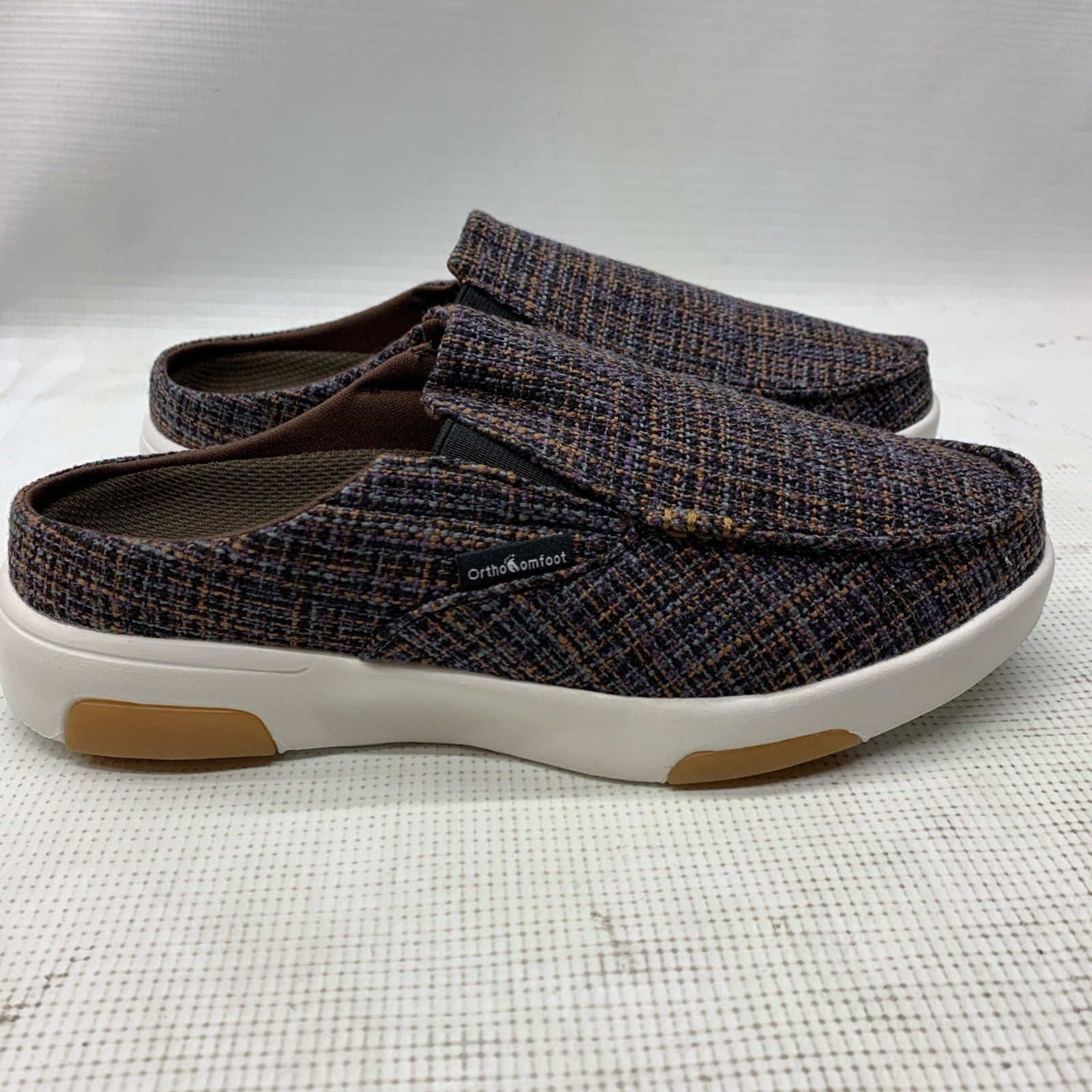 OrthoComfoot Women's Orthopedic Slip-On Loafers Walking Shoes Size 8 Casual