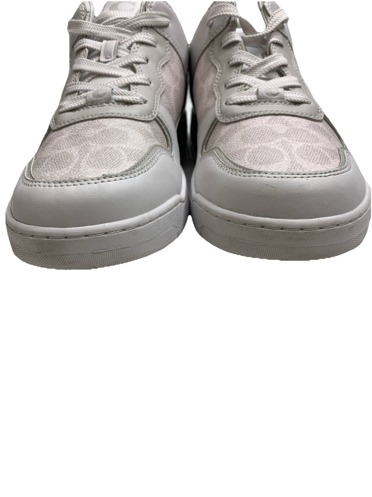 COACH Women’s C201 CR937 Sneakers 11.5D Optic White Lace-up Shoes for Walking