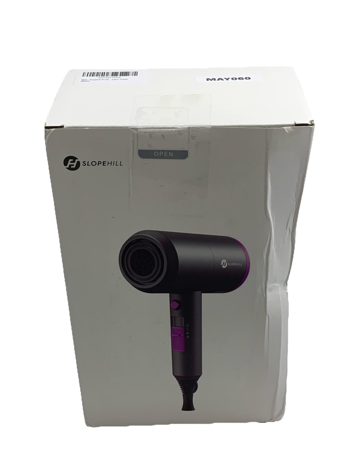 Slopehill Professional Ionic Hair Blow Dryer 1800W Black Gold for Home Salon