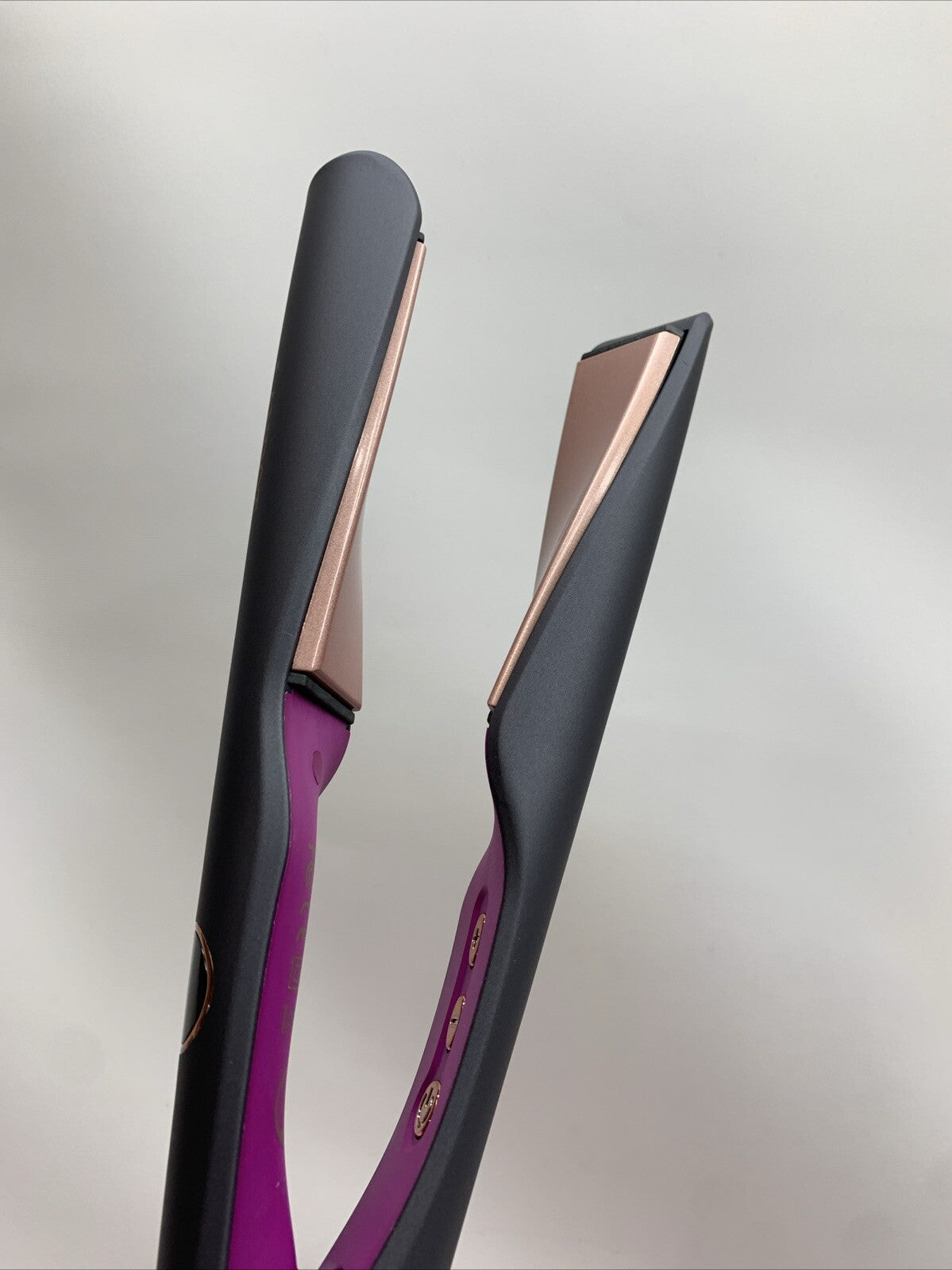 LANDOT Hair Straightener Flat Iron Curling Iron in One for Curl Wave Straighten
