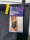 Maidenform Women's Everyday Seamless Shapewear High-Waist Brief Black Medium
