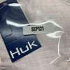 Huk Women's Standard Tide Point Long Sleeve Collared Fishing Shirt Pink Medium