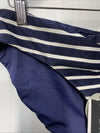 La Blanca Womens Beachwear Striped Reversible Swim Bottom Separates Navy 12
