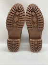 Women's Shoes TOMS CARA Casual Leather Lug Loafers 10W Tan Leather Slip-on NWT