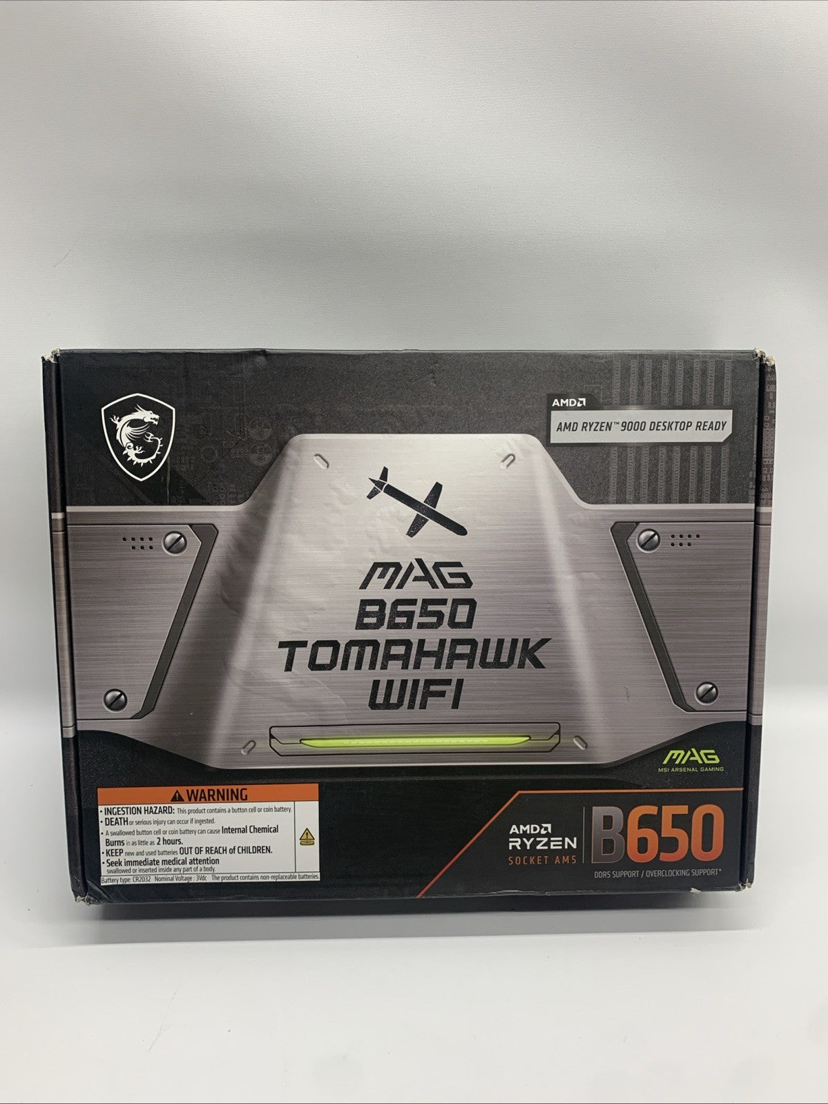 MSI MAG B650 Tomahawk WiFi Gaming Motherboard (AMD Ryzen 9000/8000/7000 Series