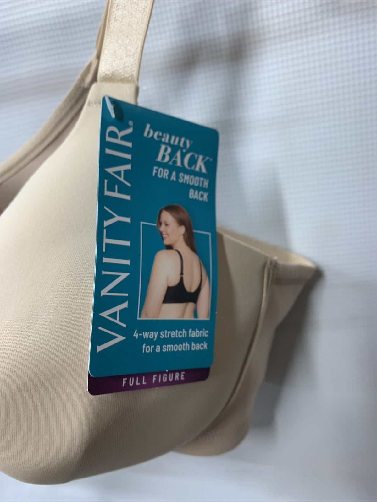 Vanity Fair Women's Beauty Back Smoother Full Figure Wirefree Bra 71380 Size 44B