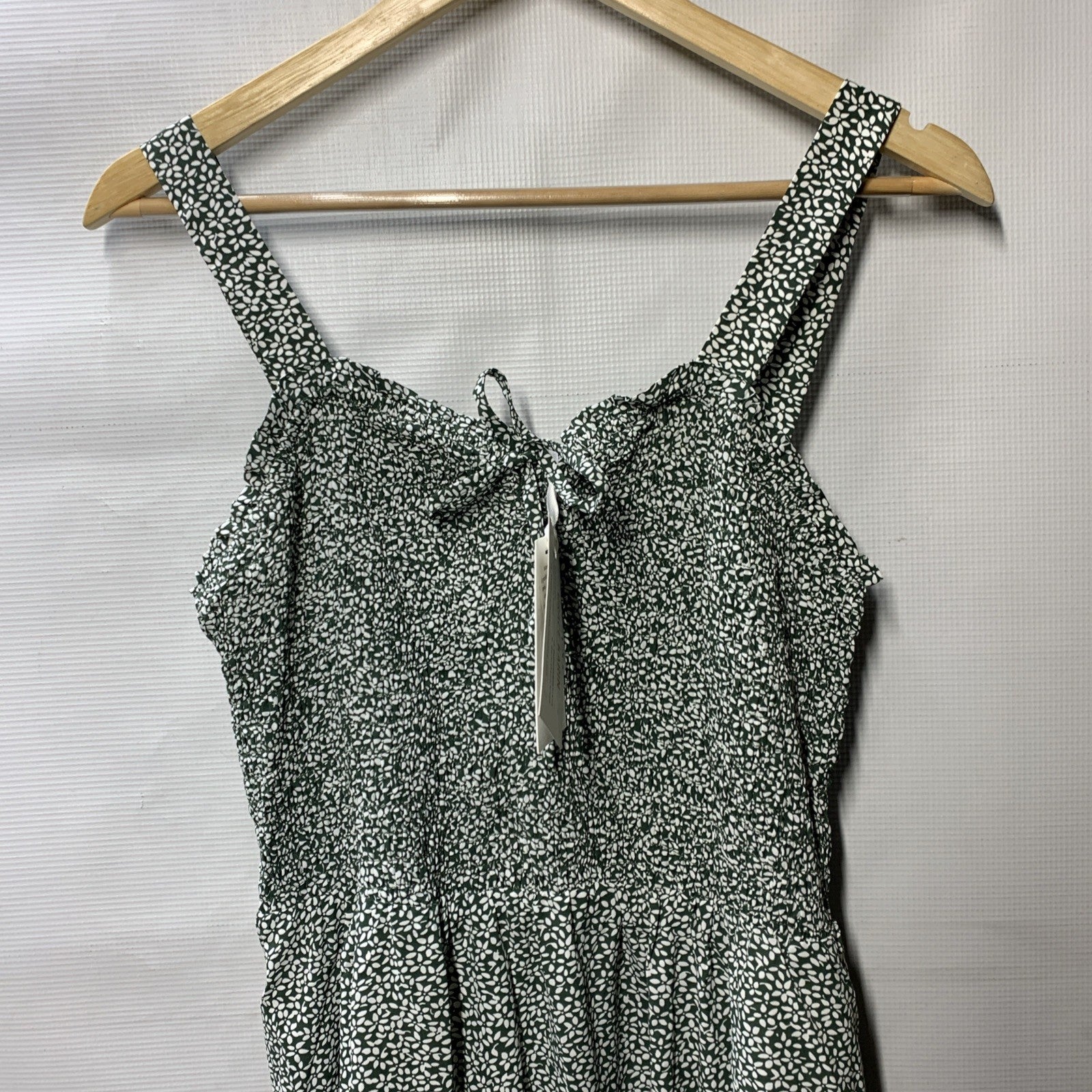 GRACE KARIN Summer Floral Boho Party Dress Sleeveless Strapped Swing Size Large