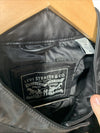 Levi's Women's Faux Leather Motocross Racer Jacket Standard Black Size 1X