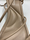 Marc Fisher Women's Meggiane Heeled Sandal Size 8M Lite Latte 110 Buckle Closure
