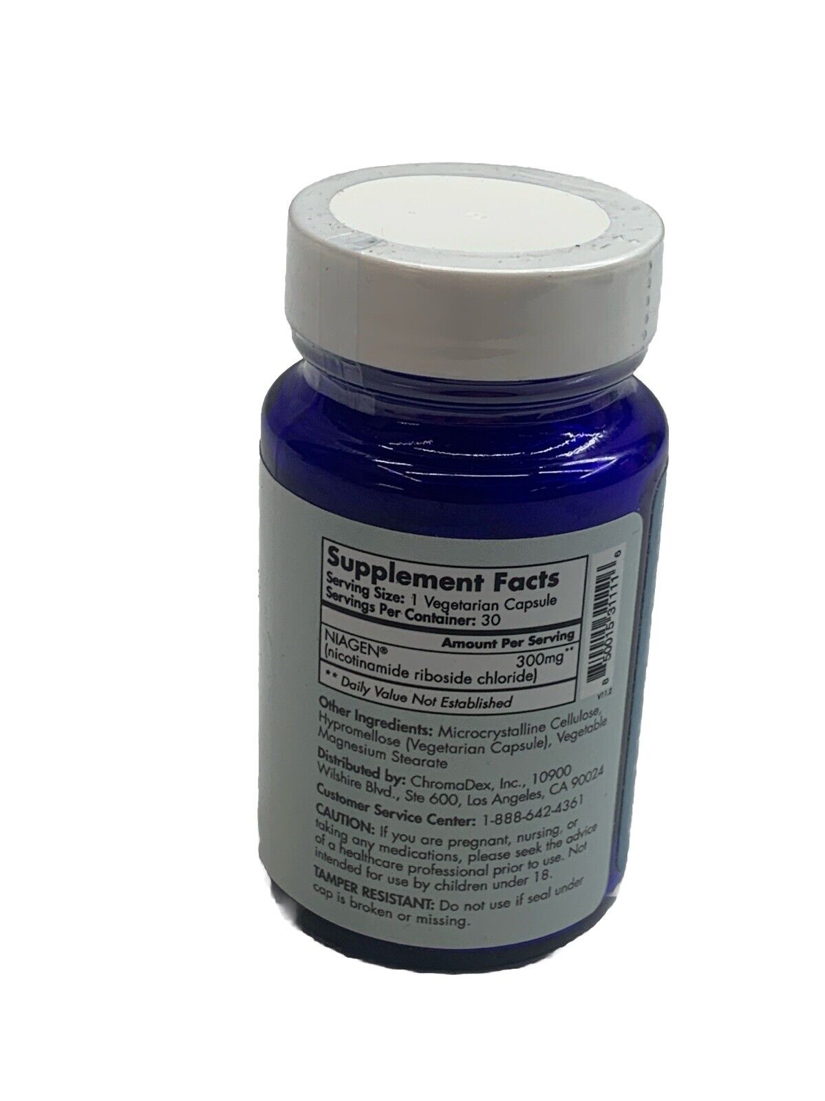 Nicotinamide Riboside, 300 mg, 30 Vegetarian Capsules Advanced Inner-body Aging