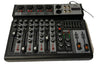 Professional Audio Mixer, 4 Channel Audio Interface Sound Board Mixing Consol