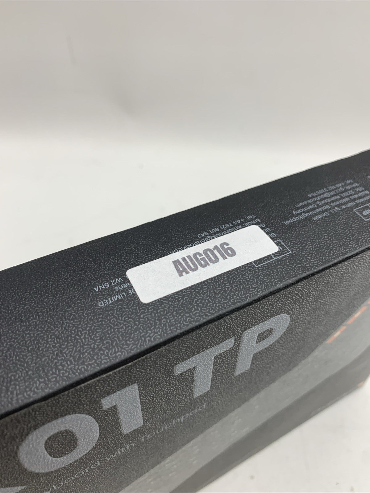 Foldable Keyboard with Touchpad, XK01 TP Folding Portable Travel Keyboard Black