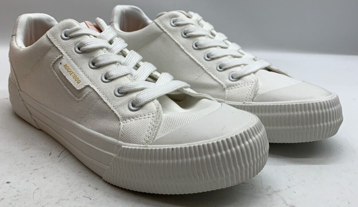 Rocket Dog Cheery Sneaker Women's Shoes White Size 10 Lace-up Toe Shape Low top