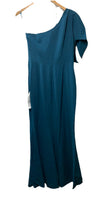 Dress the Population Women's Georgina One Shoulder Bow Trumpet Gown Size Large