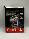 SanDisk Extreme PRO 64GB UHS-I U3 SDXC 200MB/s 4K UHD Video Memory Card SDSDXXU