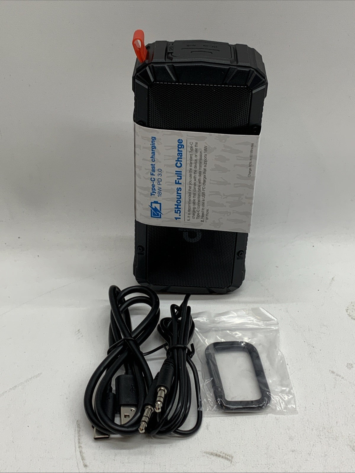 Dprofy Powerful Magnetic Golf Speaker - Wireless Bluetooth Waterproof V3M Black