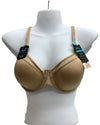 Bali DF3439 Women's One Smooth U Ultra Neckline Underwire Bra Nude Size 34C