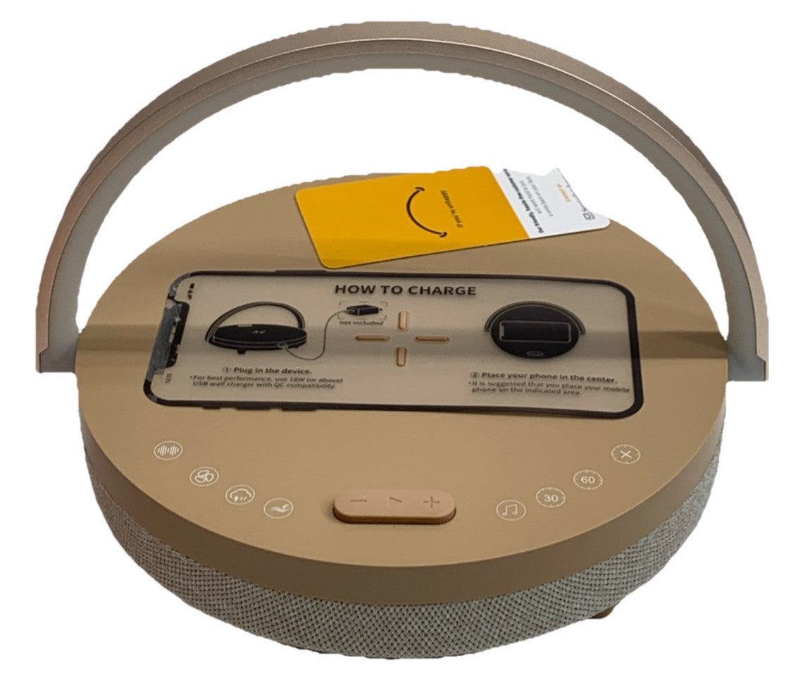 Vivilumens Bedside Lamps with Wireless Charger for Bedroom, Touch Modern 3 Level