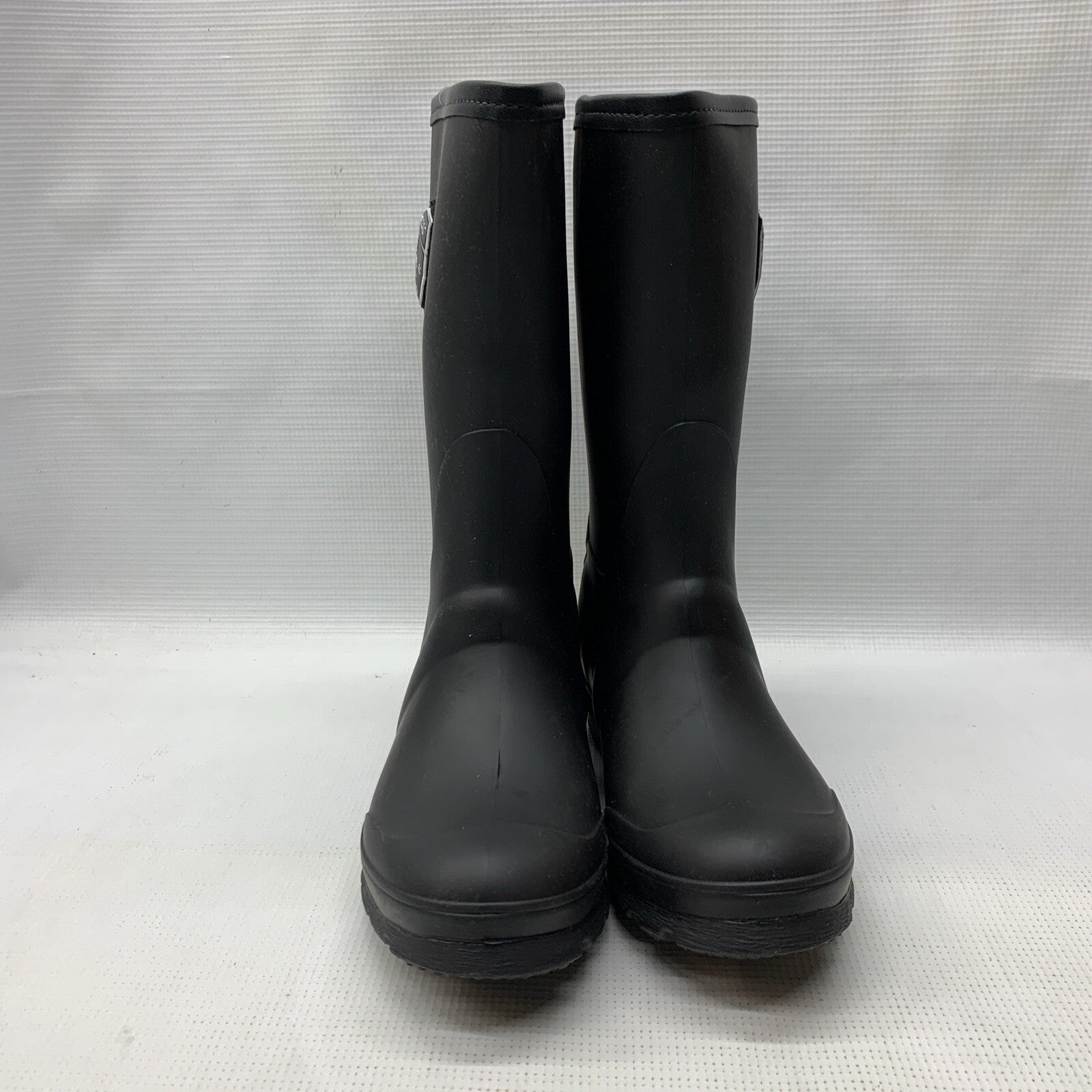 Kamik Black Boots Women's Size 7 Rubber Made in Canada Jenny Mid Calf Waterproof