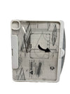 Transparent Case with Keyboard for 2024 iPad Pro 11-in.(M4) Transparent white