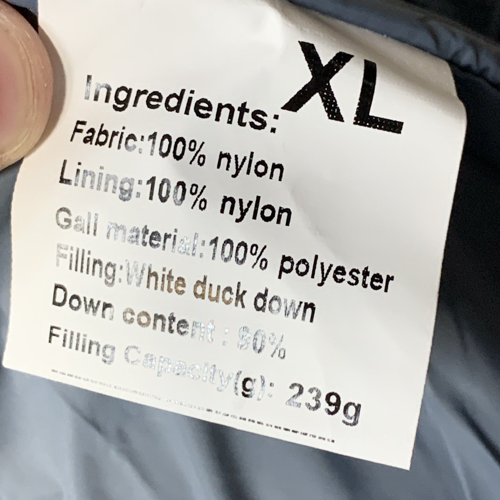 iDomosee Women's Thickened Down Jacket - Winter Hooded Short Puffy Packable - XL