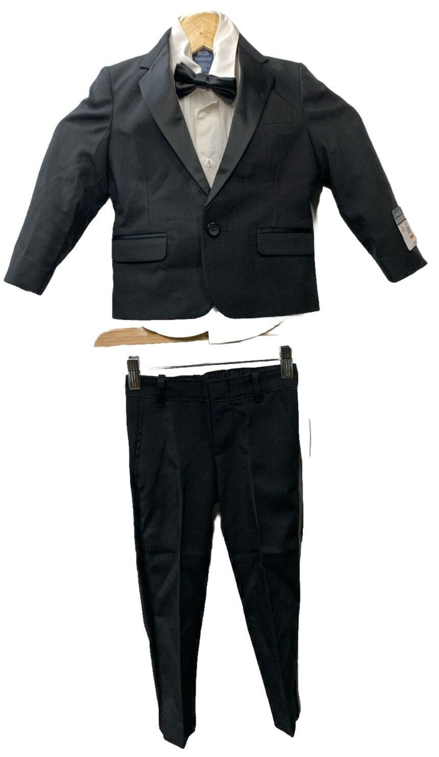 Nautica Boys' 3-Piece Tuxedo Set with Dress Shirt, Jacket, and Pants - Size 3T