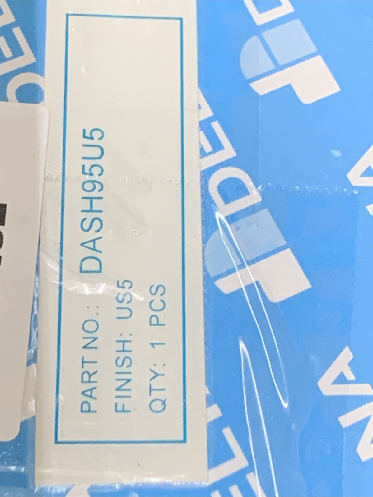 Deltana DASH95U5 Double Action Solid Brass Spring Hinge w/Solid Brass Cover Plat