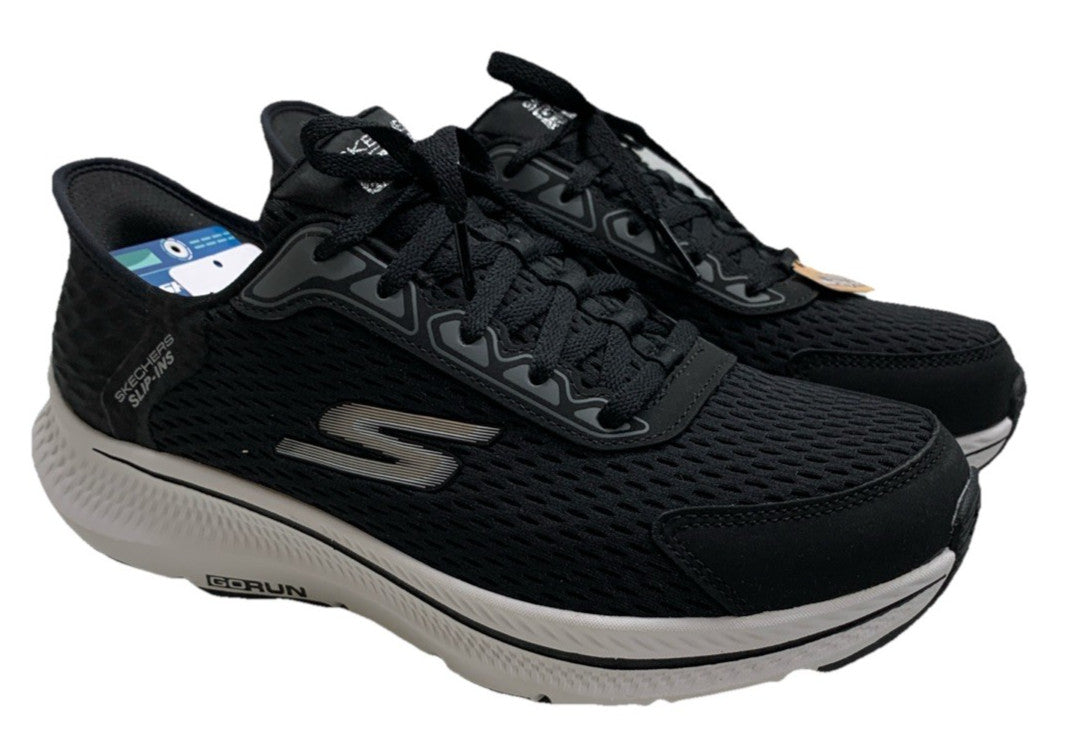 SKECHERS Women's Go Run Consistent 2.0 Endure Sneaker 128615/BKSL Black Shoe 8.5