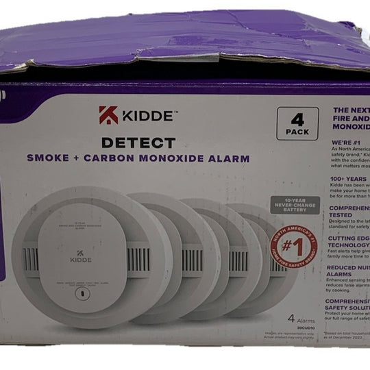 Kidde Smoke & Carbon Monoxide Detector Power LED Warning Light Indicators 4 Pack