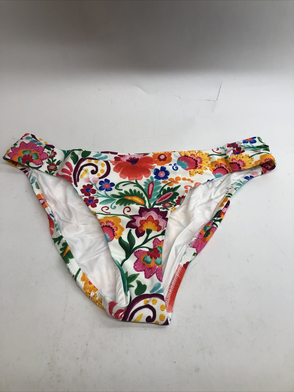 Sunshine 79 tankini swimsuit top for women, size 14, floral halter style with padding, from The Family Flips swimwear collection.