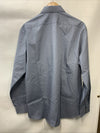 Van Heusen Men's Short Sleeve Dress Shirt Regular Fit Poplin Solid Size 17 34-35