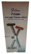 Fxtiaa Led-Face-Wand 7 in 1 LED Light Therapy Facial Red/Blue Rejuvenation Tool