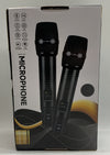 MOYLEAF Wireless Microphones UHF Metal Dual Handheld Cordless Dynamic Mic System